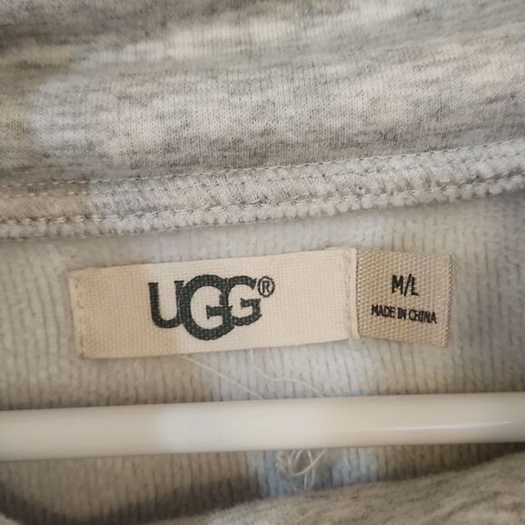UGG Women's Gray Cowl Neck Top - Picture 9 of 14